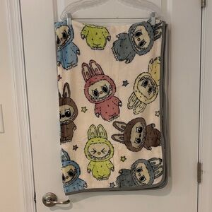 Labubu Character Blanket